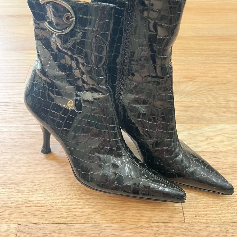 Stuart Weitzman Sophisticated Black Heeled Boots